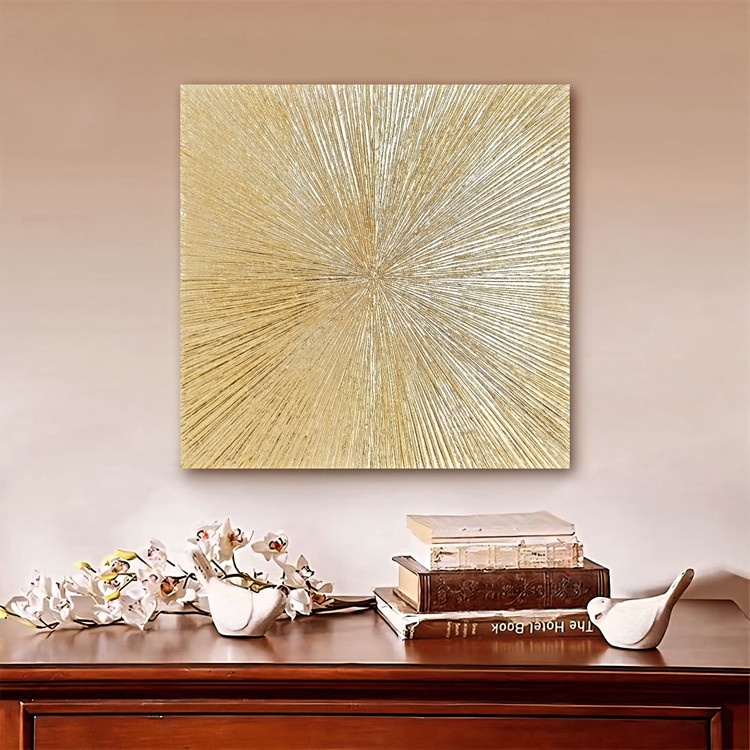 تابلو مدرن تکسچر شکست نور