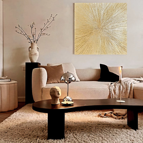 تابلو مدرن تکسچر شکست نور