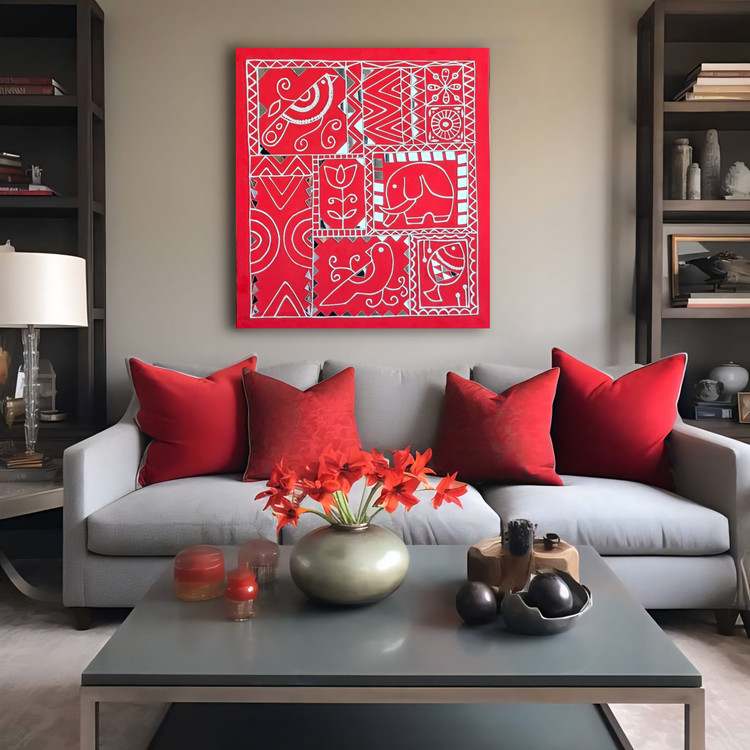 تابلو برجسته آیینه کاری مدل لیپان